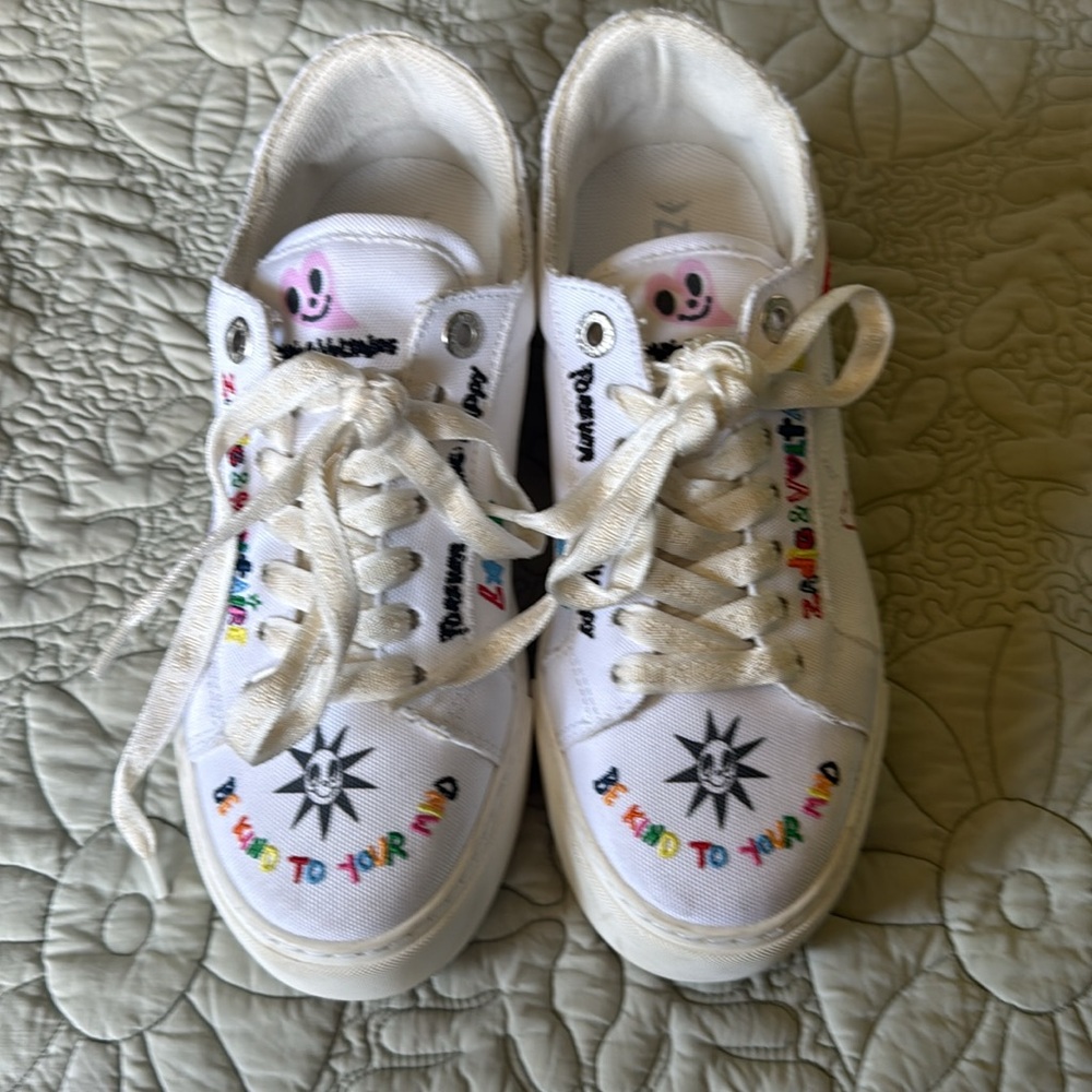 Zadig & Voltaire Tennis Shoes Sneakers La Flash Chunky Low Top - Picture 2 of 8